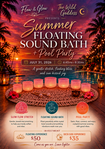 Summer Floating Sound Bath