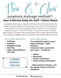 Free Download: Flow & Glow 3-Minute Lymphatic Drainage Method